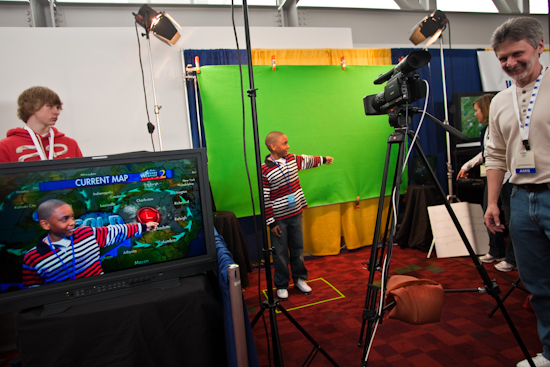Weather Fun Draws a Crowd