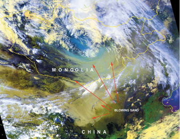 In Asia, the Dust Never Sleeps