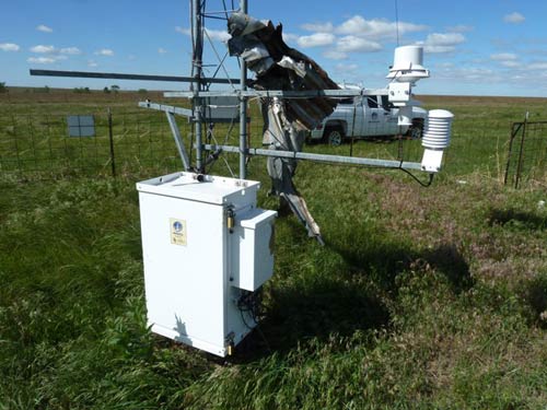 Oklahoma Mesonet Station Stands Tall in EF-4 Tornado