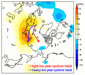 Eurasian Cold Snap a Product of Arctic Warmth