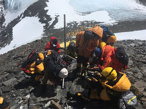 Melting Snow and Other Surprises on Mt. Everest