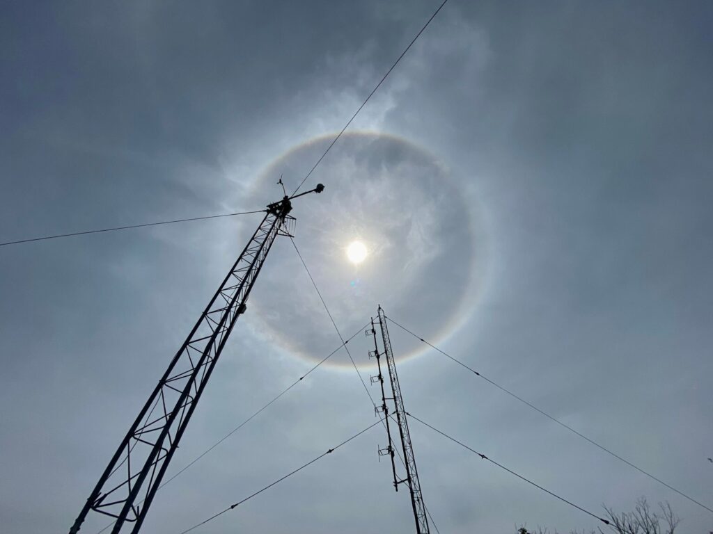 Lucky Sight (or how the Universe let me see my optical effect holy grail for a few seconds)