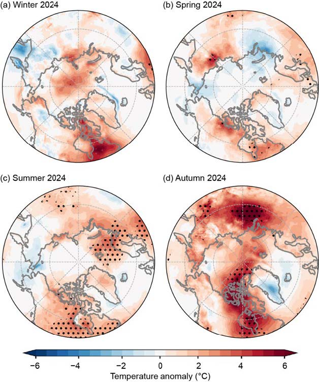 State of the Climate in 2024: Takeaways from the Arctic