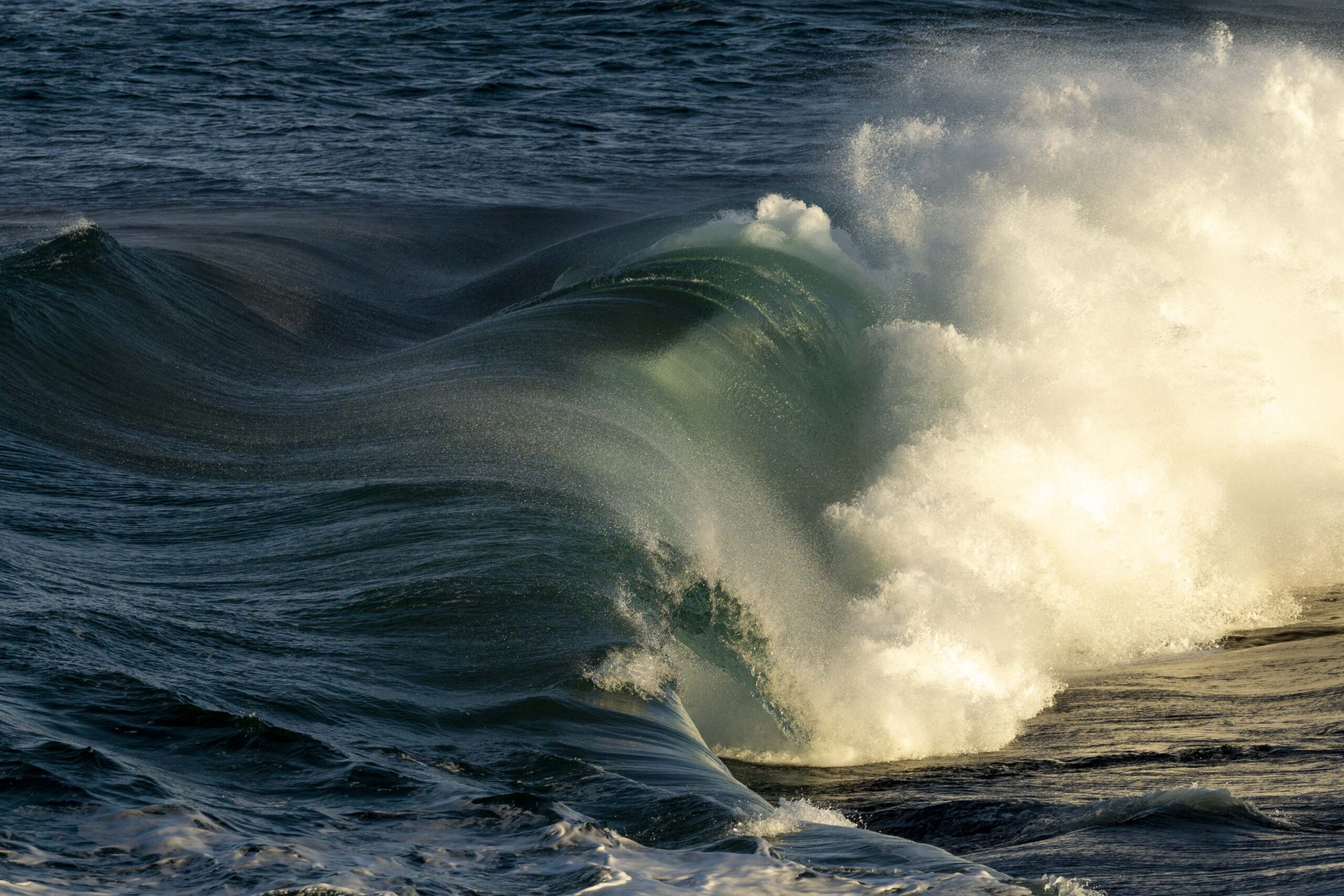 Crashing Waves by Thomas Horig / Ocean Image Bank in honor of World Ocean Day